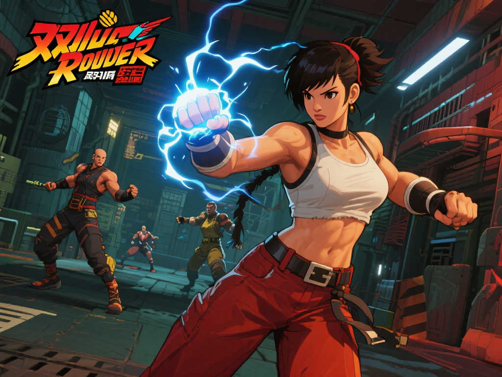 《双截龙再临》最新消息：玛丽安身手敏捷 轻松跨越障碍！